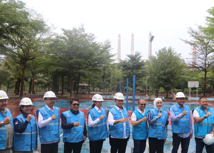 Kunjungi PLTU Suralaya, Kementerian ESDM dampingi Komisi XII DPR RI Tinjau Pengelolaan Lingkungan - Gambar 3