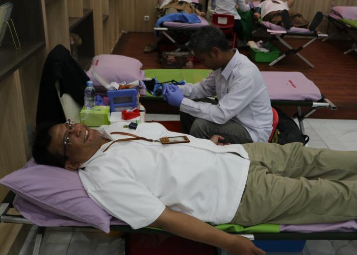 Dukung Ketersediaan Stok Darah untuk Masyarakat, Ditjen Gatrik Gelar Donor Darah - Gambar 1