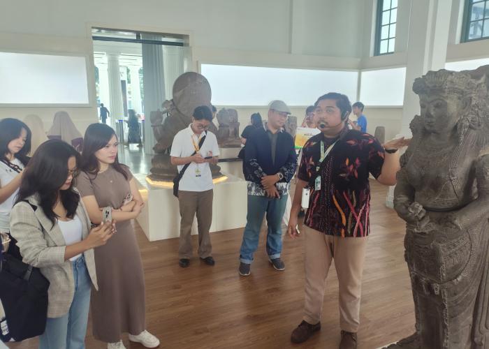 Mendekatkan Budaya Indonesia, Delegasi BIMP-EAGA Belajar Membatik dan Sejarah di Museum Nasional - Gambar 3