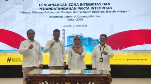 Ditjen Ketenagalistrikan Tegaskan Komitmen Membangun Zona Integritas