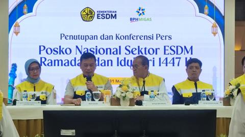 Posko Nasional ESDM RAFI 2026 Resmi Ditutup, Pasokan Energi Nasional Terjaga Aman