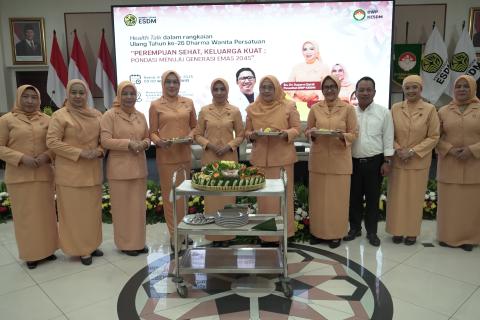 Peringati HUT ke-26, DWP ESDM Ajak Perempuan Tingkatkan Kepedulian Kesehatan