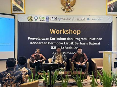 Ditjen Gatrik Koordinasikan Penguatan Kurikulum Pelatihan Kendaraan Listrik Roda Dua