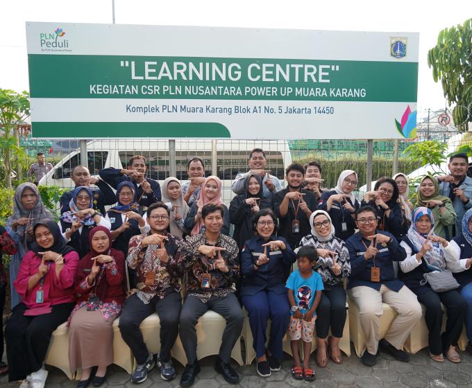 Kunjungan TJSL PLTU Muara Karang