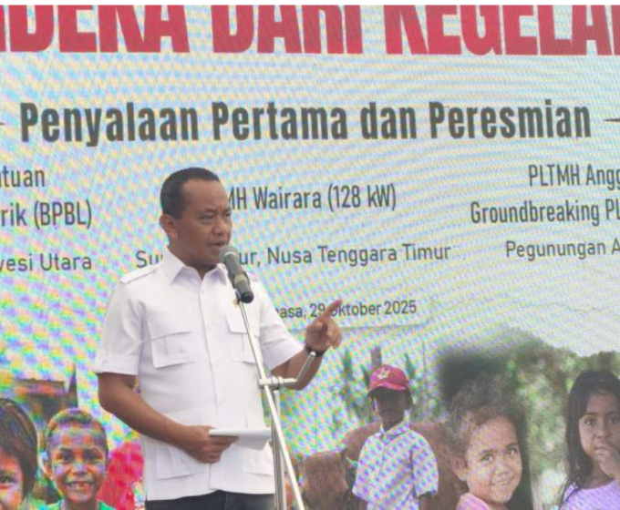 Merdeka dari Kegelapan! Menteri ESDM Resmikan Tiga Proyek Kelistrikan Strategis