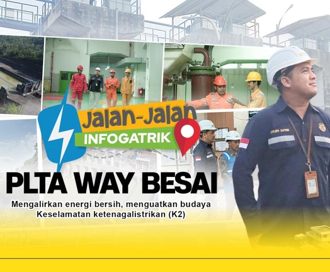 Jalan-Jalan Infogatrik di PLTA Way Besai
