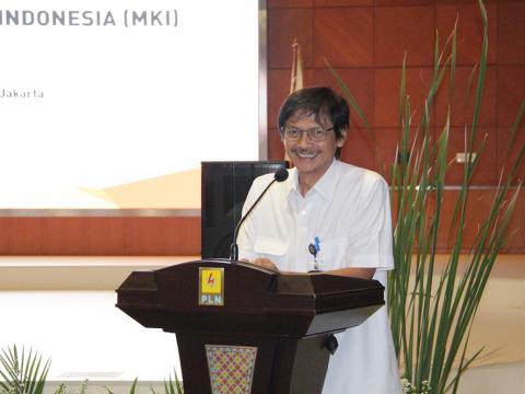 Dirjen Ketenagalistrikan membuka Musyawarah Nasional (Munas) ke-8 Masyarakat Ketenagalistrikan Indonesia (MKI), Rabu (30/10) di Auditorium PT PLN (Persero) Kantor Pusat.