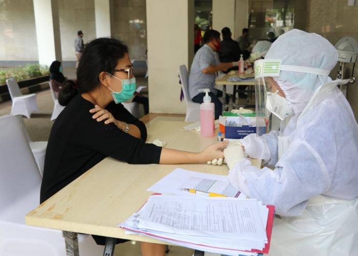 Lindungi Pegawai dari Penyebaran Covid-19, Ditjen Ketenagalistrikan Gelar Rapid Test - Gambar 3
