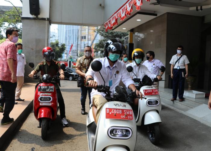 Pertama Kali, Kementerian ESDM Perkenalkan Stasiun Penukaran Baterai Kendaraan Listrik - Gambar 2