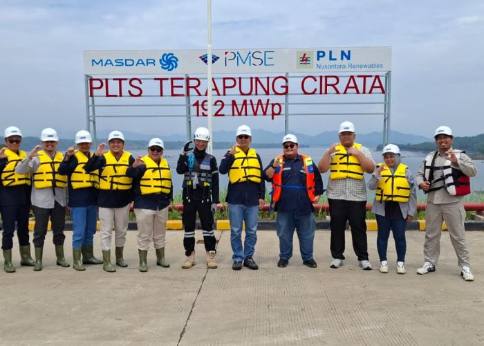 Kunjungi PLTS Terapung Cirata, Kementerian ESDM Lakukan Pemantauan dan Pengawasan Keandalan Sistem - Gambar 1