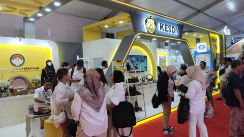 Ditjen Ketenagalistrikan Sosialisasikan Cara Penggunaan Listrik Aman di Pameran HUT ke-44 Dekranas