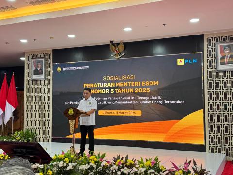 Dorong Pengembangan EBT, Pemerintah Atur Perjanjian Jual Beli Tenaga Listrik Pembangkit