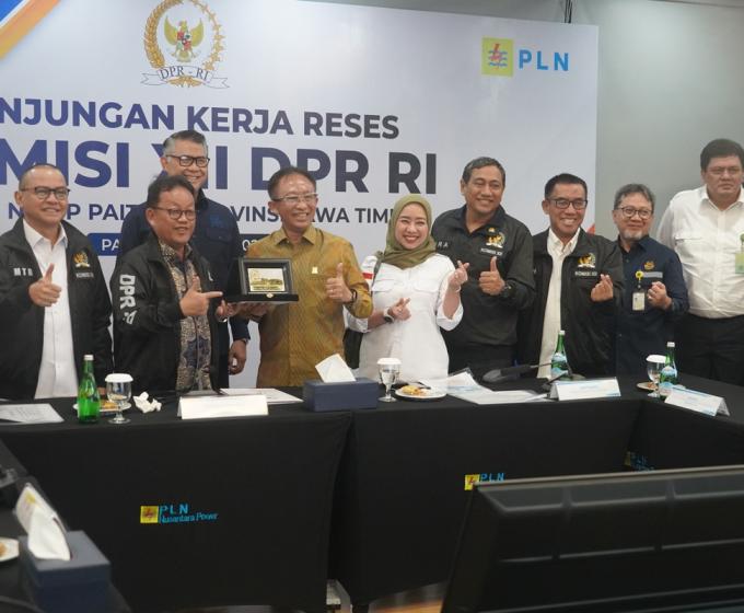 Kunjungan Kerja Reses Komisi XII DPR RI di PLN NP UP Paiton