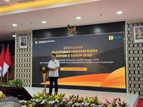 Sosialisasi Peraturan Menteri ESDM Nomor 5 Tahun 2025