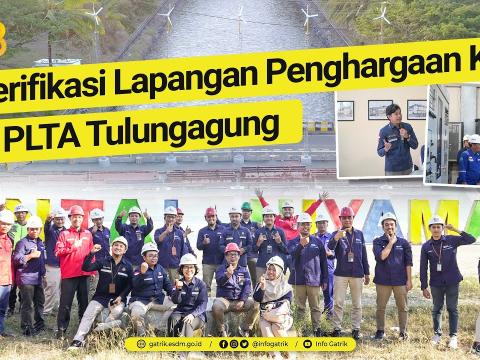 Verifikasi Lapangan Penghargaan K2 di PLTA Tulungagung
