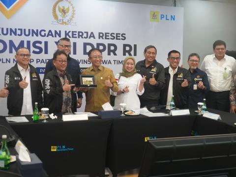 Kunjungan Kerja Reses Komisi XII DPR RI di PLN NP UP Paiton